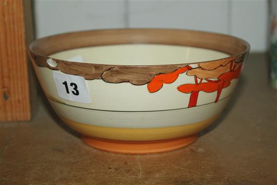 Clarice Cliff bowl A/F